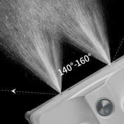 HUTT A1 Window Cleaning Robot, 150 ml, 6000 Pa, AI Sensors, Quad Spray, White