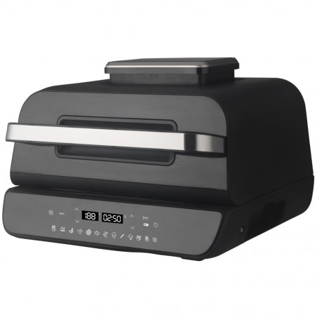 Oliver Voltz OV51015K 12-in-1 Multifunctional Grill, 1800W, 4 Accessories, Smart Sensor, Timer, LED, Air Fryer, Black