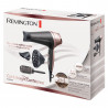 Πιστολάκι μαλλιών Remington Curl and Straight Confidence D5706, 2200W, Ιονισμός, τζετ 90 km/h, Cool Shot, Μαύρο/Ροζ