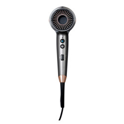 Remington ONE D6077 Hair Dryer, 2000W, Ionization, 120 km/h Airflow, Cool Shot, Thermacare, Gray/Pink