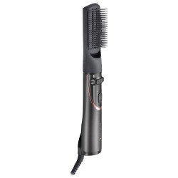 Четка за сушене и стилизиране Remington Curl and Straight Confidence AS8606, 800W, Керамично покритие, Йонно кондициониране, Cool Shot, Черен/Розов