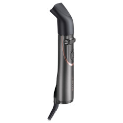 Remington Curl and Straight Confidence AS8606 Hair Dryer and Styler, 800W, Ceramic Coating, Ionization, Cool Shot, Black/Pink