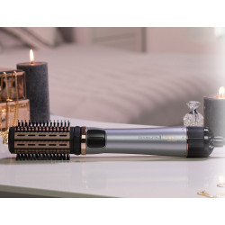 Βούρτσα για στέγνωμα και styling Remington Keratin Protect AS8810, 1000W, Κεραμική επίστρωση, Cool Shot, Μαύρο/Ροζ