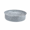 Oliver Voltz Siena OV51222J36 Baking Pan, Round, 36 cm, Marble Finish, Gray