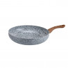 Oliver Voltz Siena OV51319J22 Frying Pan, 22 cm, Marble Finish, Induction, Gray