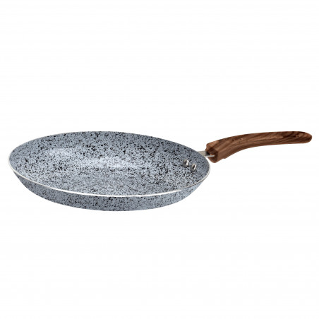Oliver Voltz Siena OV51322J26 Pancake Pan, 26 cm, Marble Coating, Induction, Gray