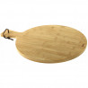 Kinghoff KH 1674 Pizza Board, 35 cm, Comfortable Handle, Bamboo
