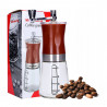 Rasnita mecanica pentru Cafea Klausberg KB 7176, 8 cesti, Reglare, Sticla, Maro