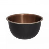 Klausberg KB 7394 Deep Bowl Set, 5 L, 3 L, 1.6 L, Polished, Stainless Steel/Copper