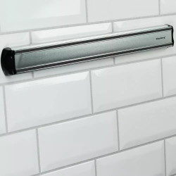 Klausberg KB 7247 Magnetic Knife Holder, 38.5 cm, Stainless Steel/Black