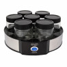 Adler AD 4476 Yogurt Maker, 20W, 1.4 L, 7 Jars, Black/Silver