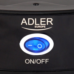 Adler AD 4476 Yogurt Maker, 20W, 1.4 L, 7 Jars, Black/Silver