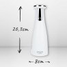 Adler AD 4449W Electric Grinders, 3-Pack, 150 ml, USB, Li-Ion 1500mAh, Ceramic Blades, White