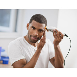 Remington ColourCut HC5035 E51 Hair Clipper, 14-piece set, 0.5–25 mm, White/Gray