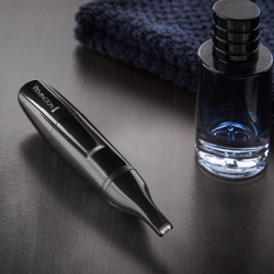 Remington NE3150 Smart Nose and Ear Trimmer, Stainless Steel Blades, Washable, Black