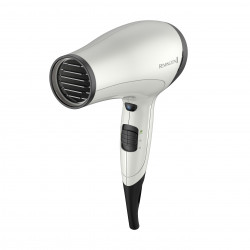 Remington D3015 Power Volume Hair Dryer with Diffuser, 2000W, Ionizing System, Eco Mode, White