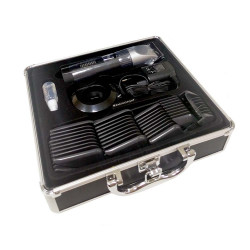 Remington HC 5810 Genius Hair Clipper, Cordless, 10 Attachments, Accessories, Black/Gray