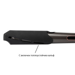 Ισιωτικό μαλλιών Remington S6606 Curl and Straight Confidence, 150-230C, κεραμικό / τουρμαλίνη, καμπύλες πλάκες, μαύρο / ροζ