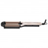 Remington CI91AW PROluxe Retro Curling Iron, For 4 Different Curl Styles, 150–210°C, Ceramic Coating, White/Black