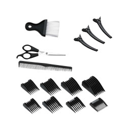 Remington HC363C Hair Clipper, Cordless, 3–25 mm, 14 Accessories, Self-Sharpening, Black
