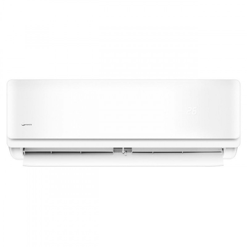 Κλιματιστικό inverter Midea Aurora MSAB-12NXD0-XI/MSAB-12N8D0-XO, 12000 BTU, A++, Έως 25 m2, Wi-Fi, Θερμοσίφωνα εξωτερικής μονάδας, Golden Fin, Wi-Fi, Λευκό