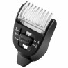 Trimmer μηχανή Remington NE3870 NANOSeries Lithium, Τρίμμερ αυτιού και μύτης, Δύο εναλλάξιμες κεφαλές, Στρογγυλεμένη κορυφή, Αδιάβροχο, Μαύρο/Μπλε