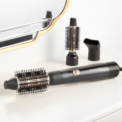 Remington AS7300 Blow Dry and Style Hair Dryer, 800W, Cool Shot, 2 speeds, 3 attachments, Black