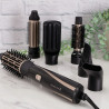 Четка за сушене и стилизиране Remington Blow Dry and Style AS7700, 1200W, Керамично покритие, Cool Shot, Черен/Бежов