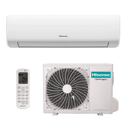 Hisense Wings PRO KB70BT1E Inverter Air Conditioner, 24,000 BTU, A++/A+++, Up to 38 m², Hi-Nano, I Feel, White