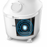 Блендер Philips HR2041/00, 450W, ProBlend, Трошене на лед, 1 литър, Пулс, Бял