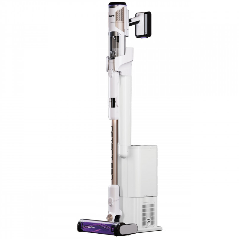 Σκούπα όρθια Shark IW3611EU, 240W, 0.4 l, 60 λεπτά αυτονομία, ανίχνευση άκρων και ρύπων, QuadClean, αντι-αλλεργιογόνα, LED, Λευκό