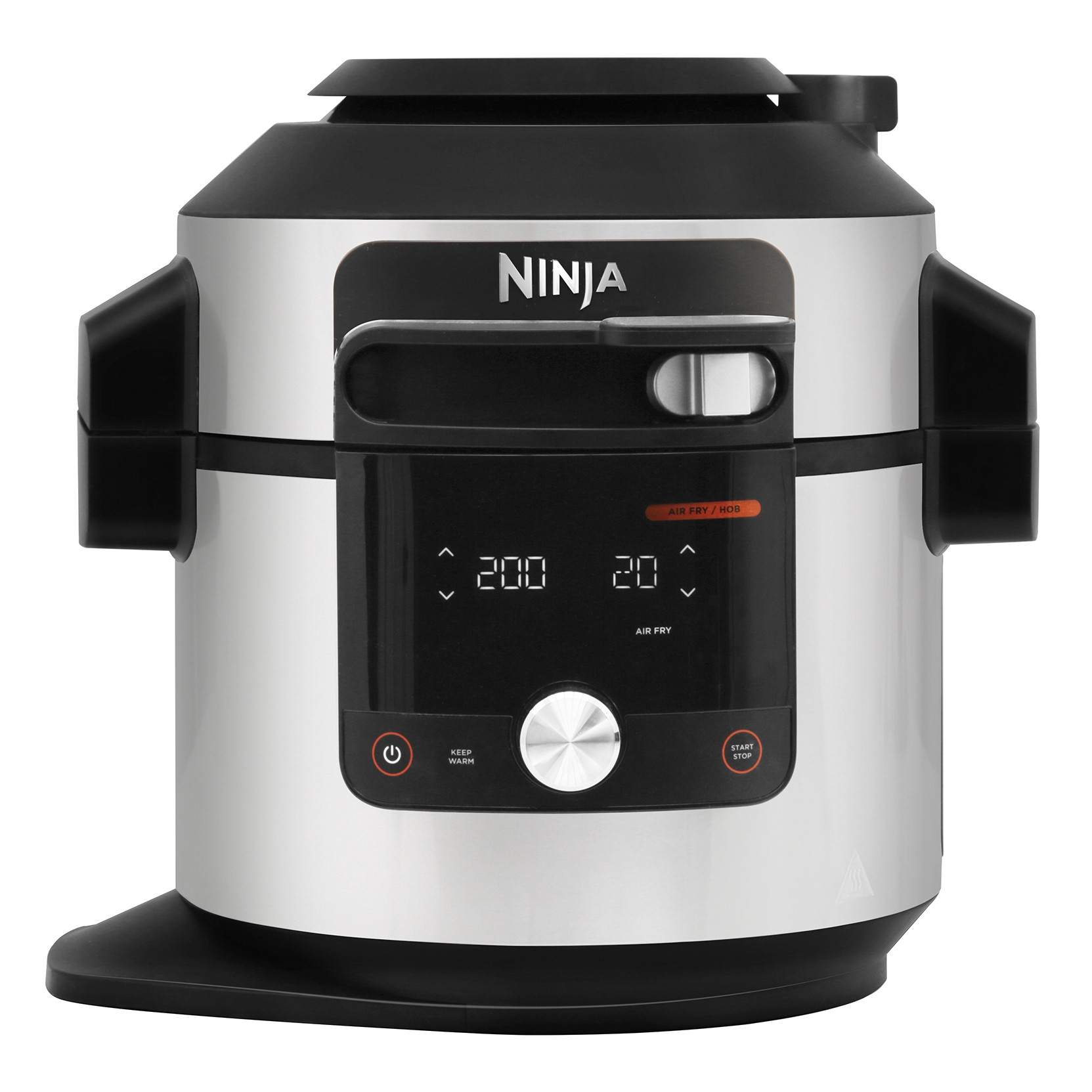 Мултикукър Ninja Foodi OL750EU, 1760W, 7.5 л, 3 режима, 14 програми, SmartLid, Инокс/Черен