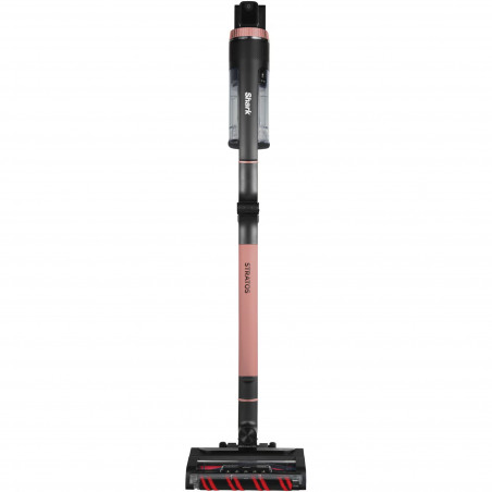 Aspirator vertical Shark IZ400EU, 309W, 0.7L, 60 min autonomie, Clean Sense IQ, LED, Powerfins, Rose Gold