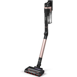 Aspirator vertical Shark IZ400EU, 309W, 0.7L, 60 min autonomie, Clean Sense IQ, LED, Powerfins, Rose Gold