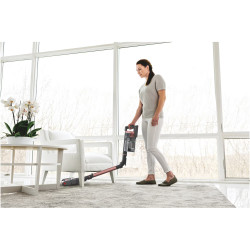 Σκούπα όρθια Shark IZ400EU, 309W, 0.7L, 60 λεπτά αυτονομία, Clean Sense IQ, LED, Powerfins, Rose Gold