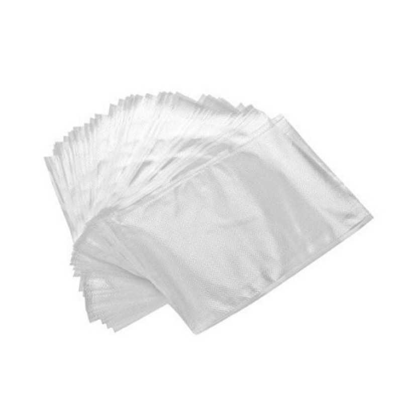Rosberg R51987 Vacuum Sealing Bags, 100 pcs, 25 x 35 cm, Clear
