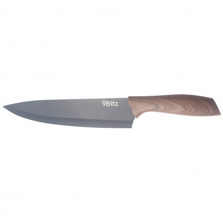 Oliver Voltz OV51633WCF8 Chef's Knife, 20 cm, Ergonomic Handle, Brown