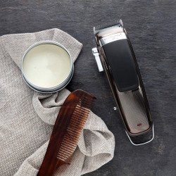 Remington HC9100 Hair Clipper, 1.5–25 mm Comb Attachments, Steel-Coated Blades, 60-Minute Run Time, Gray