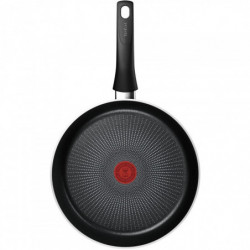 Tigaie Tefal C2920653 Force, 28 cm, Acoperire antiaderenta, Termo-Signal, Inductie, Negru