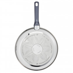 Tefal G7313855 Daily Cook Pancake Pan, 25 cm, Non-stick coating, Thermo-signal, Induction, Stainless steel