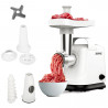 Rosberg R51991E Meat Grinder with Tomato Attachment, 800W, Reverse Function, White