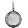 Tigaie wok Tefal C4241943 Renew+, 28 cm, Acoperire ceramica, Thermo-Signal, Thermo-Fusion, Thermo-Spot, Inductie, Gri