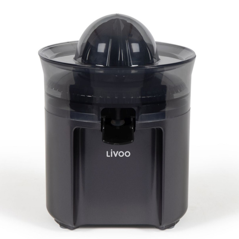 Πρέσα εσπεριδοειδών Livoo DOD194, 30W, 100ml, Αυτόματη λειτουργία, Σύστημα κατά των σταγόνων, Μαύρο