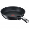 Τηγάνι Tefal G2550572, 26 cm, Thermo-Spot, Αντικολλητική επίστρωση τιτανίου X6, Επαγωγή, Μαύρο