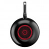 Tefal B5671953 Frying Pan, 28 cm, Thermo-Signal, Thermo-Spot, Titanium Coating, PFOA-Free, Black