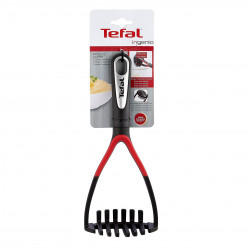 Tefal K2071214 Puree Press, Silicone Coating, Heat-Resistant up to 230°C, Curved Design, PFOA-Free, Black/Red