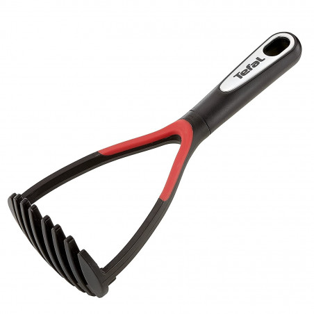 Tefal K2071214 Puree Press, Silicone Coating, Heat-Resistant up to 230°C, Curved Design, PFOA-Free, Black/Red