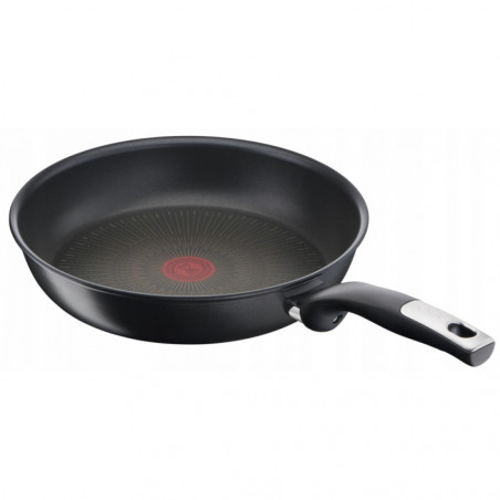 Тиган Tefal G2550472, 24 см, Титаниево покритие, Thermo-Spot, Индукция, Без PFOA, Черен