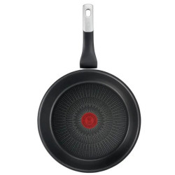 Тиган Tefal G2550472, 24 см, Титаниево покритие, Thermo-Spot, Индукция, Без PFOA, Черен