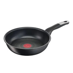 Тиган Tefal G2550472, 24 см, Титаниево покритие, Thermo-Spot, Индукция, Без PFOA, Черен